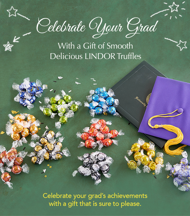 Celebrate Your Grad With Delicious LINDOR Truffles