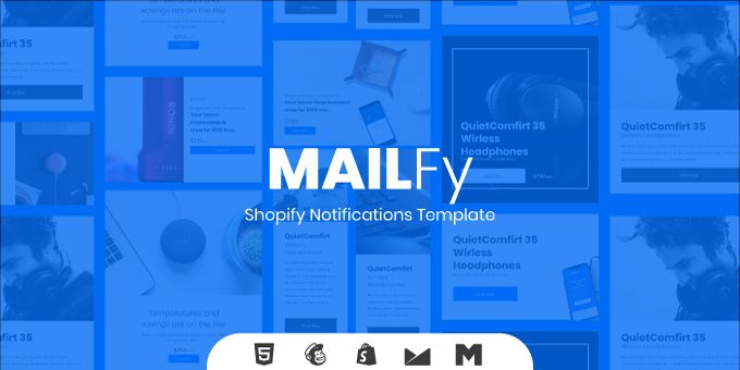 Mailfy - Shopify Notification Set