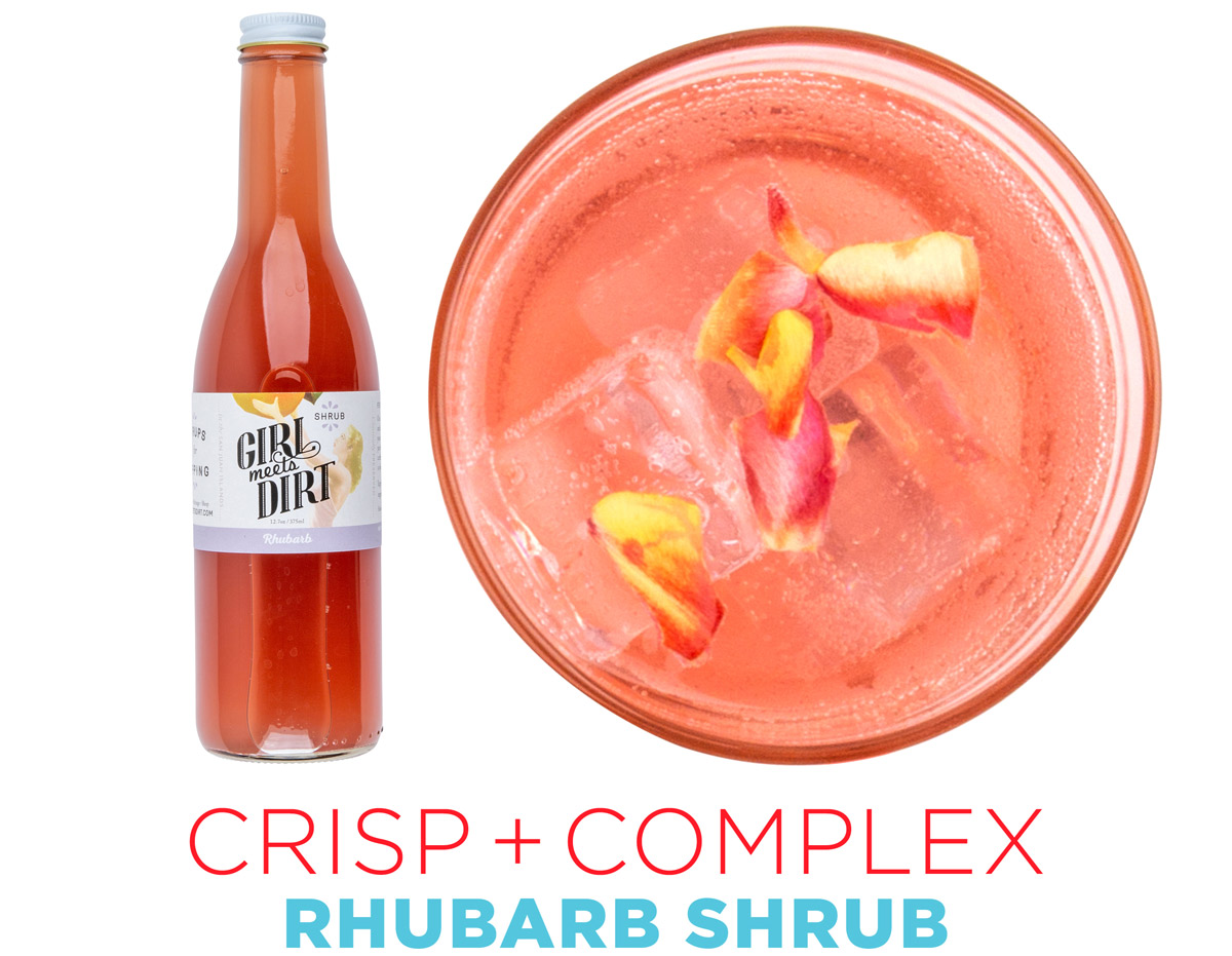 Rhubarb Shrub