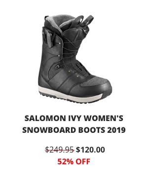 SALOMON IVY WOMEN''S SNOWBOARD BOOTS 2019