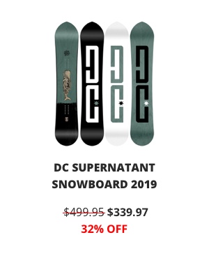 DC SUPERNATANT SNOWBOARD 2019