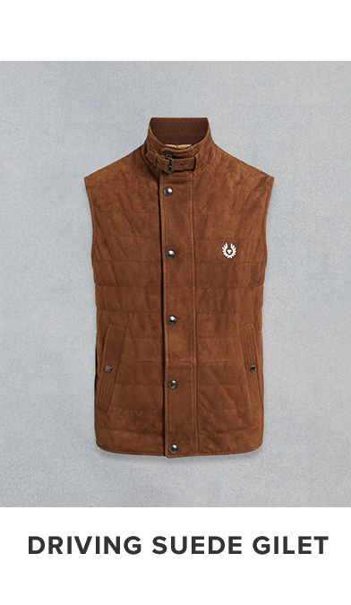 Driving Suede Gilet