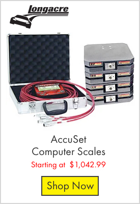 Longacre Racing Products AccuSet Computer Scales - Starting at $1,042.99