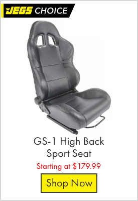 JEGS GS-1 High Back Sport Seat - Now at $179.99