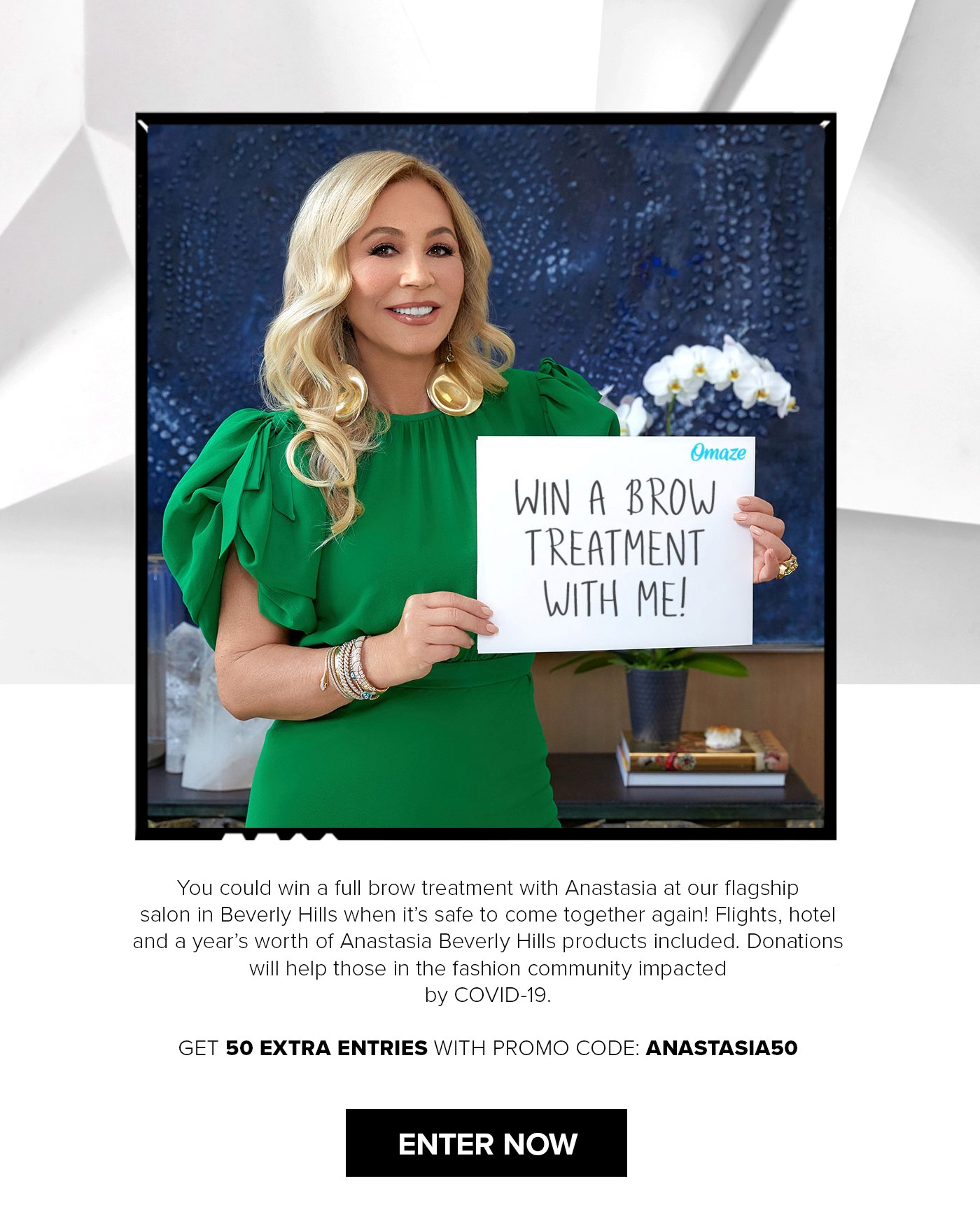Win a Brow Treatment with Me - Enter Now