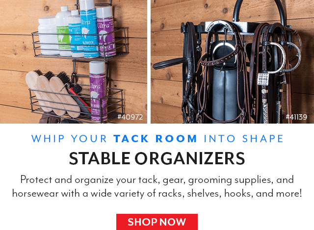 Whip your tack room into shape with our wide selection of Stable Organizers.