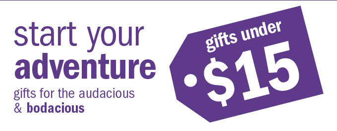 Start your adventure gifts for the audacious & bodacious