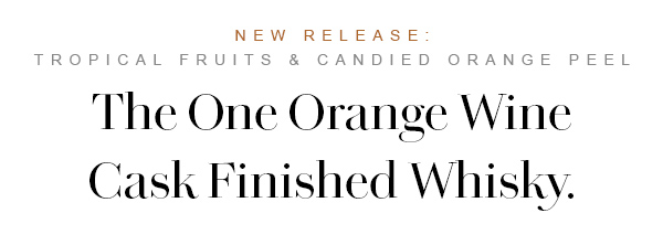 The One Orange Wine Cask Finished Whisky