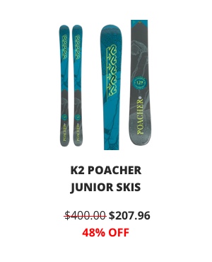 K2 POACHER JUNIOR SKIS