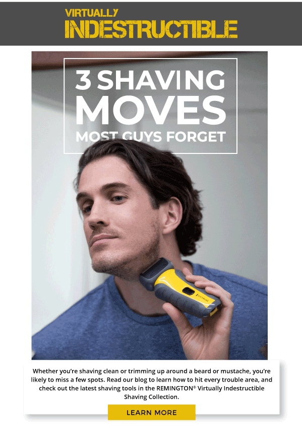 3 Shaving Moves - Learn More