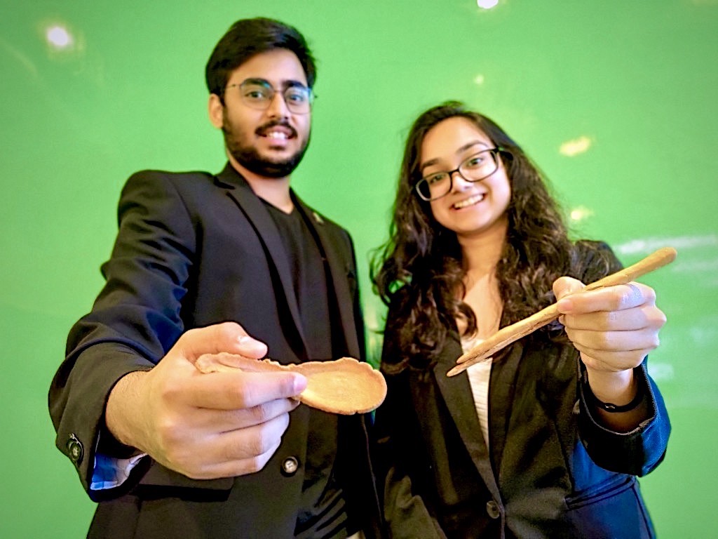 Hong Kong Students Win Sustainability Entrepreneurship Prize For Vegan Edible Cutlery