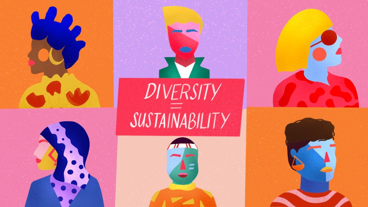 Sustainability & Diversity: Header Illustration by Jennifer Chua