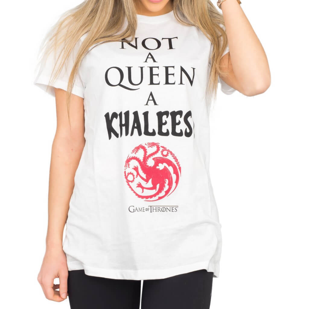 Image of Game of Thrones Not a Queen A Khaleesi T-Shirt
