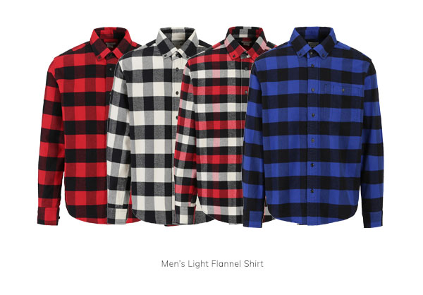 Men’s Light Flannel Shirt
