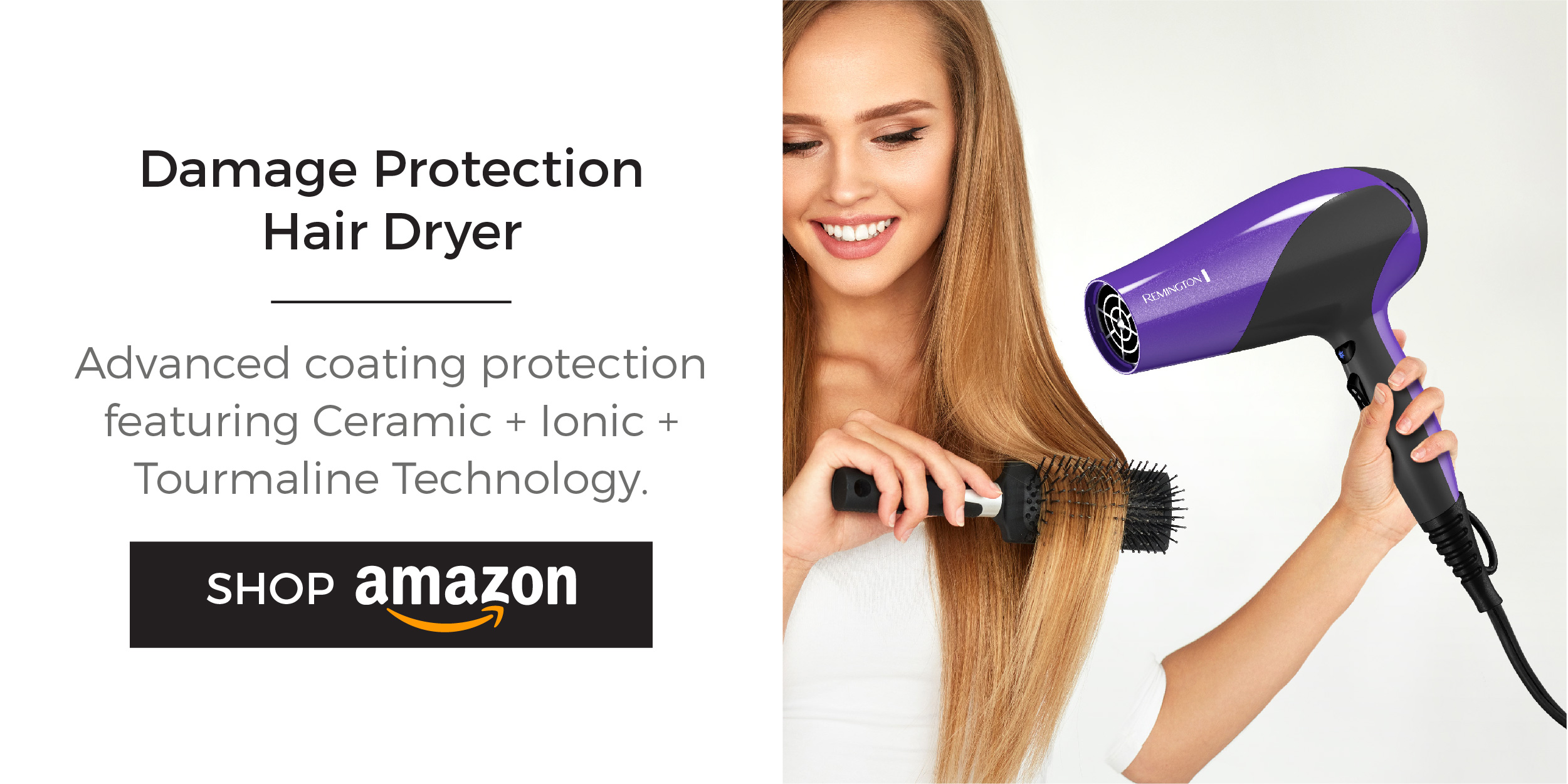 Damage Protection Hair Dryer. Shop now!