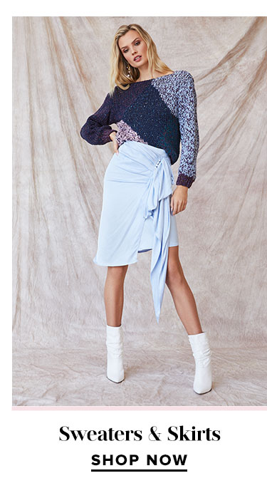 Sweaters & Skirts - Shop Now