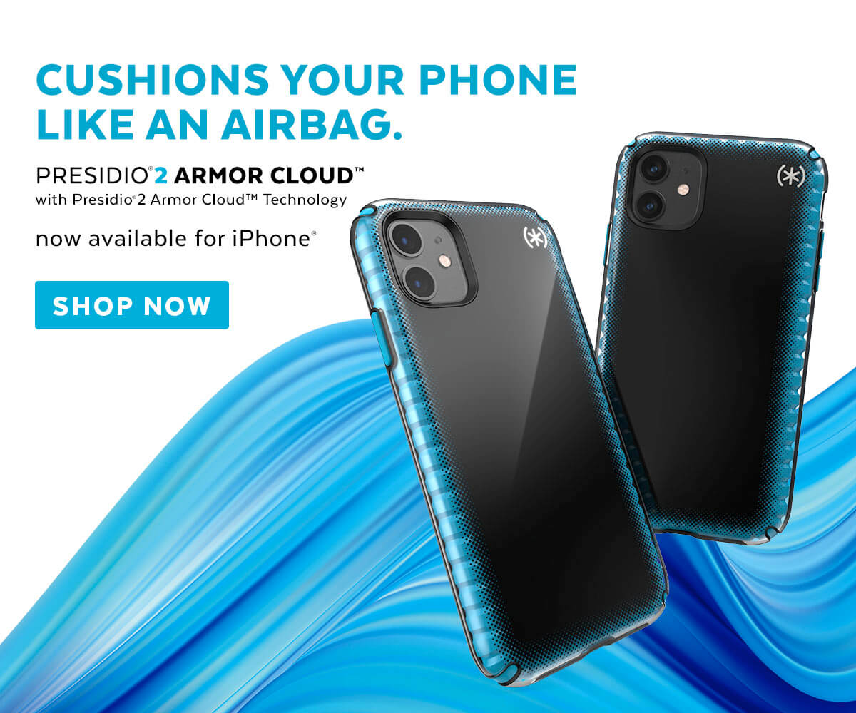 Cushions your phone like an airbag. Presidio2 Armor Cloud with Presidio2 Armor Cloud Technology now available for iPhone. Shop now.