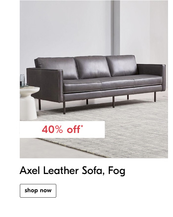 Axel Leather Sofa
