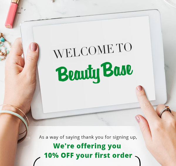 Welcome to Beauty Base... Here''s 10% off your first order