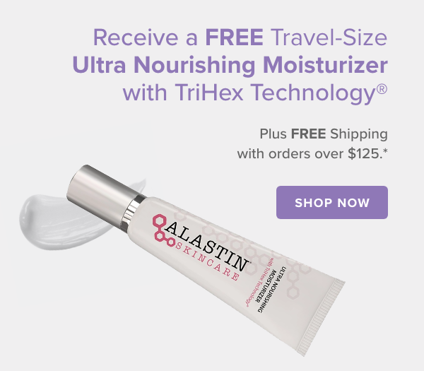 Receive a FREE Travel-Size Ultra Nourishing Moisturizer with TriHex Technology® plus Free Shipping with orders over $125.*