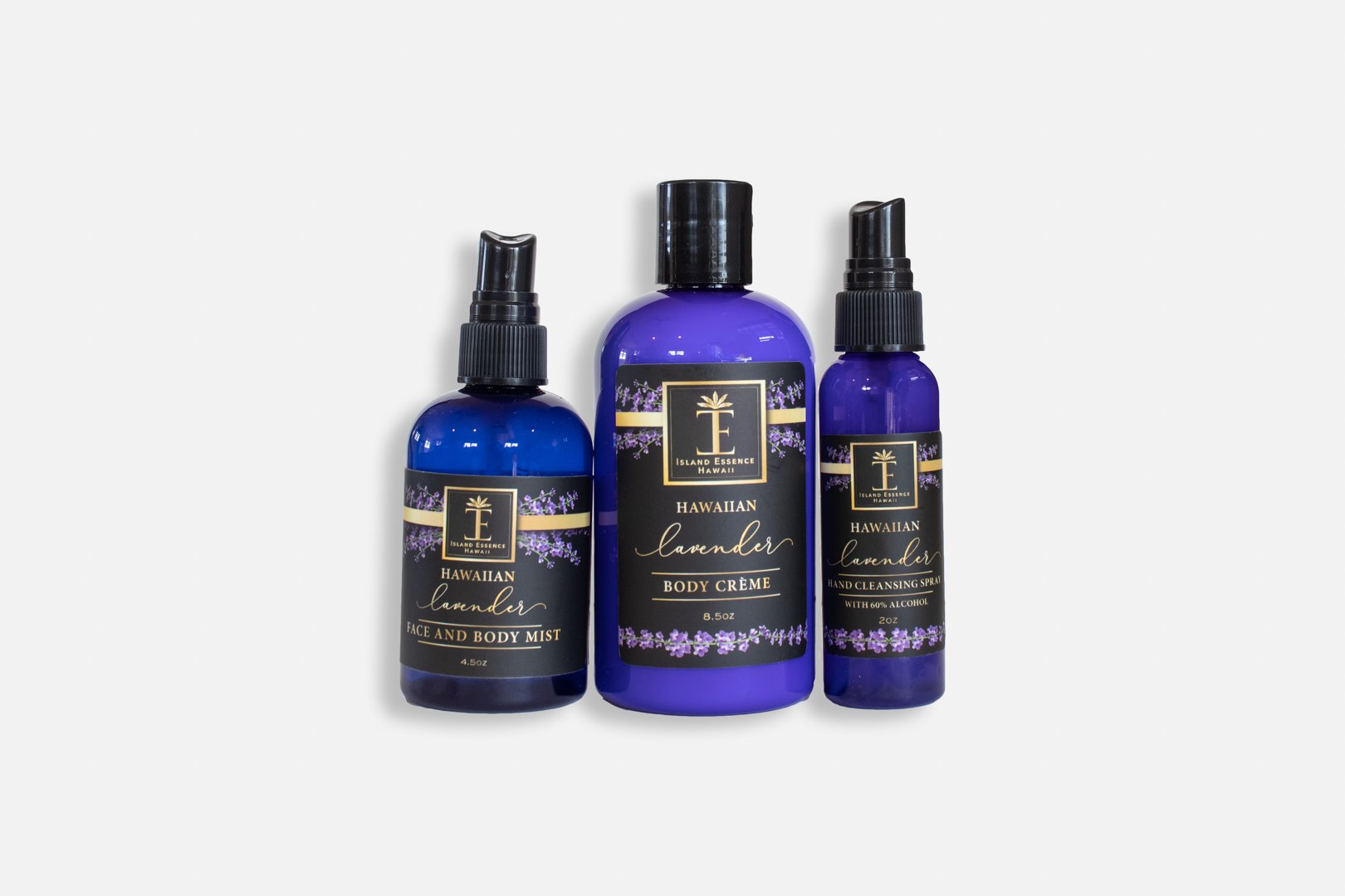 Image of Hawaiian Lavender Trio with Purifying Hand Cleansing Spray