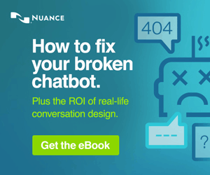 Nuance Chatbot Fails whitepaper advert