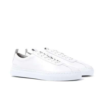 Grenson Sneaker 1 White Leather Trainers