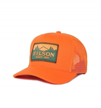 Filson Logger Mesh Orange Cap