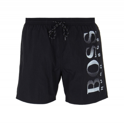 BOSS Octopus Black Swim Shorts