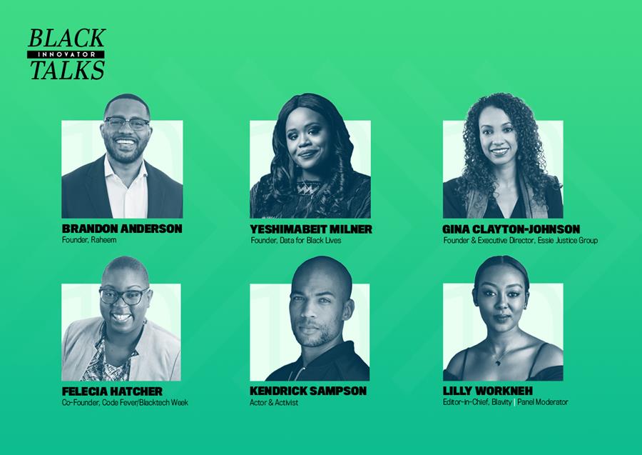 Black Innovator Talks Virtual Event Flyer