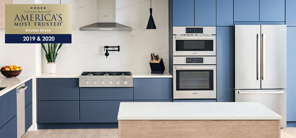 Receive up to a $1,500 rebate on eligible Bosch Kitchen Packages