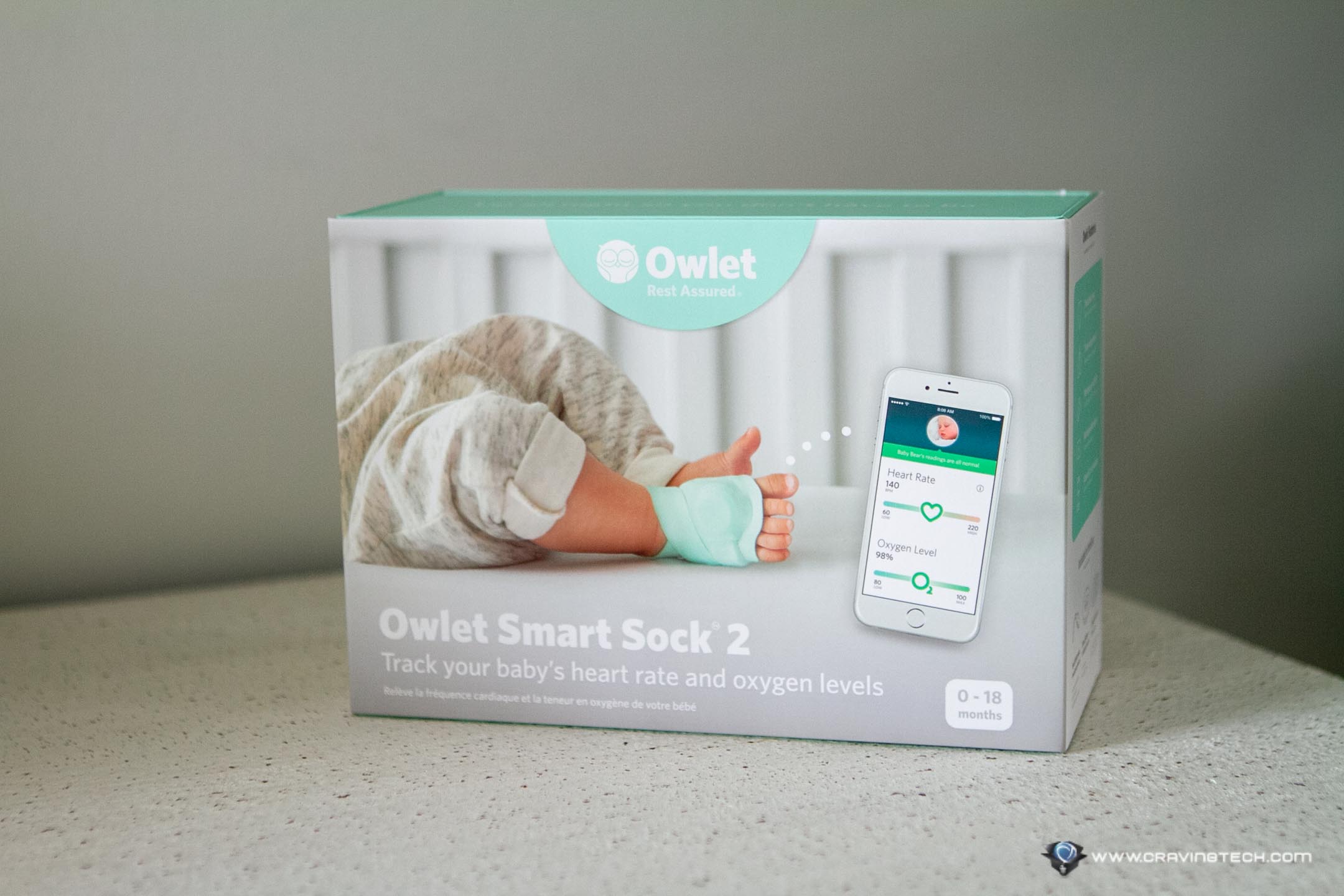 Monitor your baby's lives when you can't - Owlet Smart Sock 2 Review