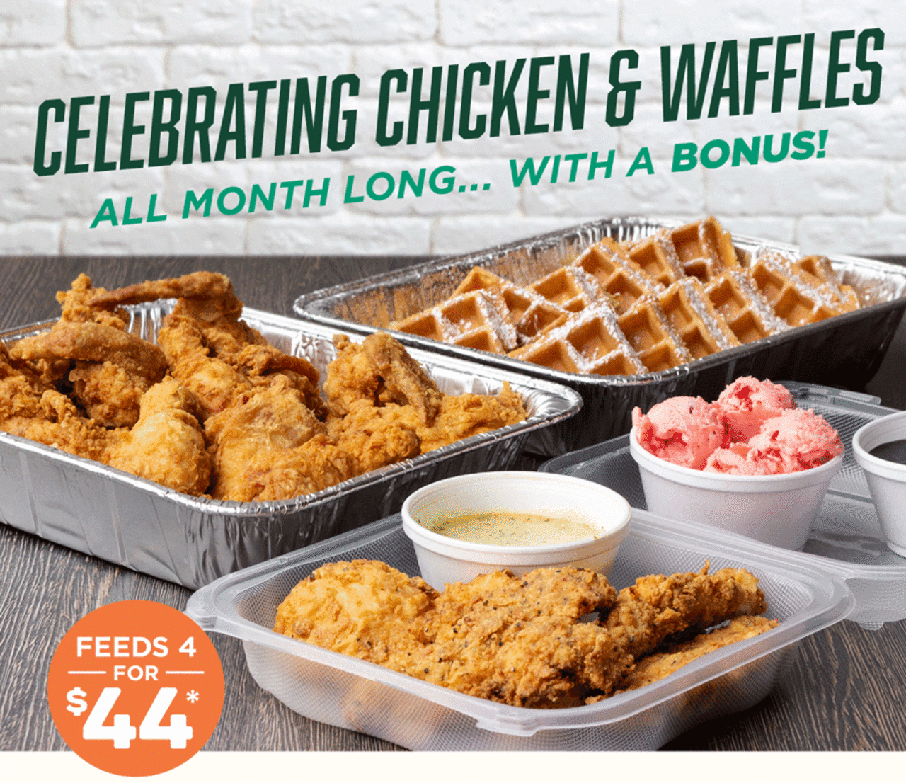 Fried Chicken & Waffles Bonus