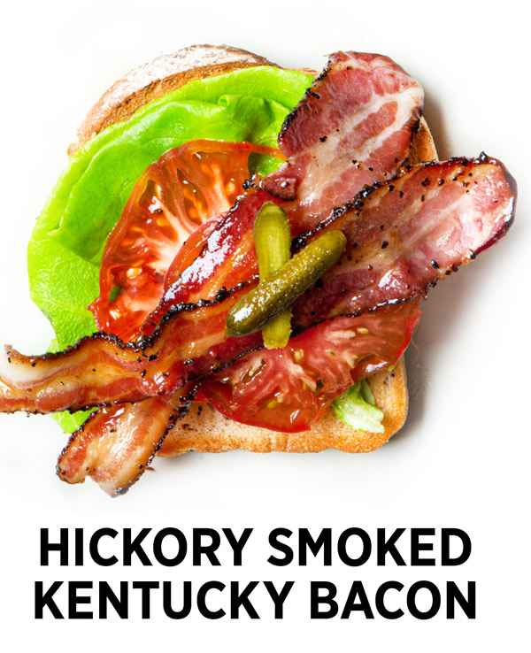 Hickory Smoked Kentucky Bacon