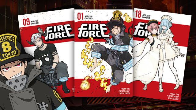 Warm up with a selection of Fire Force manga