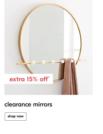 clearance mirrors