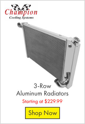 Champion Cooling Systems 3-Row Aluminum Radiators - Starting at $229.99