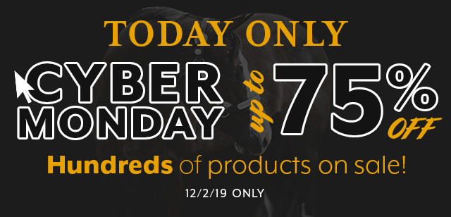 Cyber Monday Sale! Up to 75% off hundreds of items.