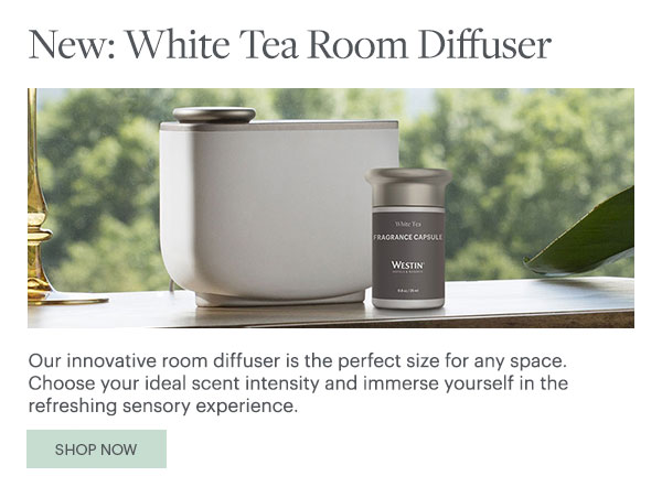 New: White Tea Room Diffuser