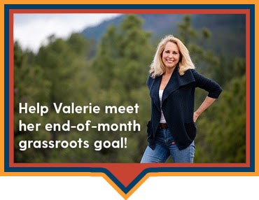 Help Valerie meet her end-of-month goal! 