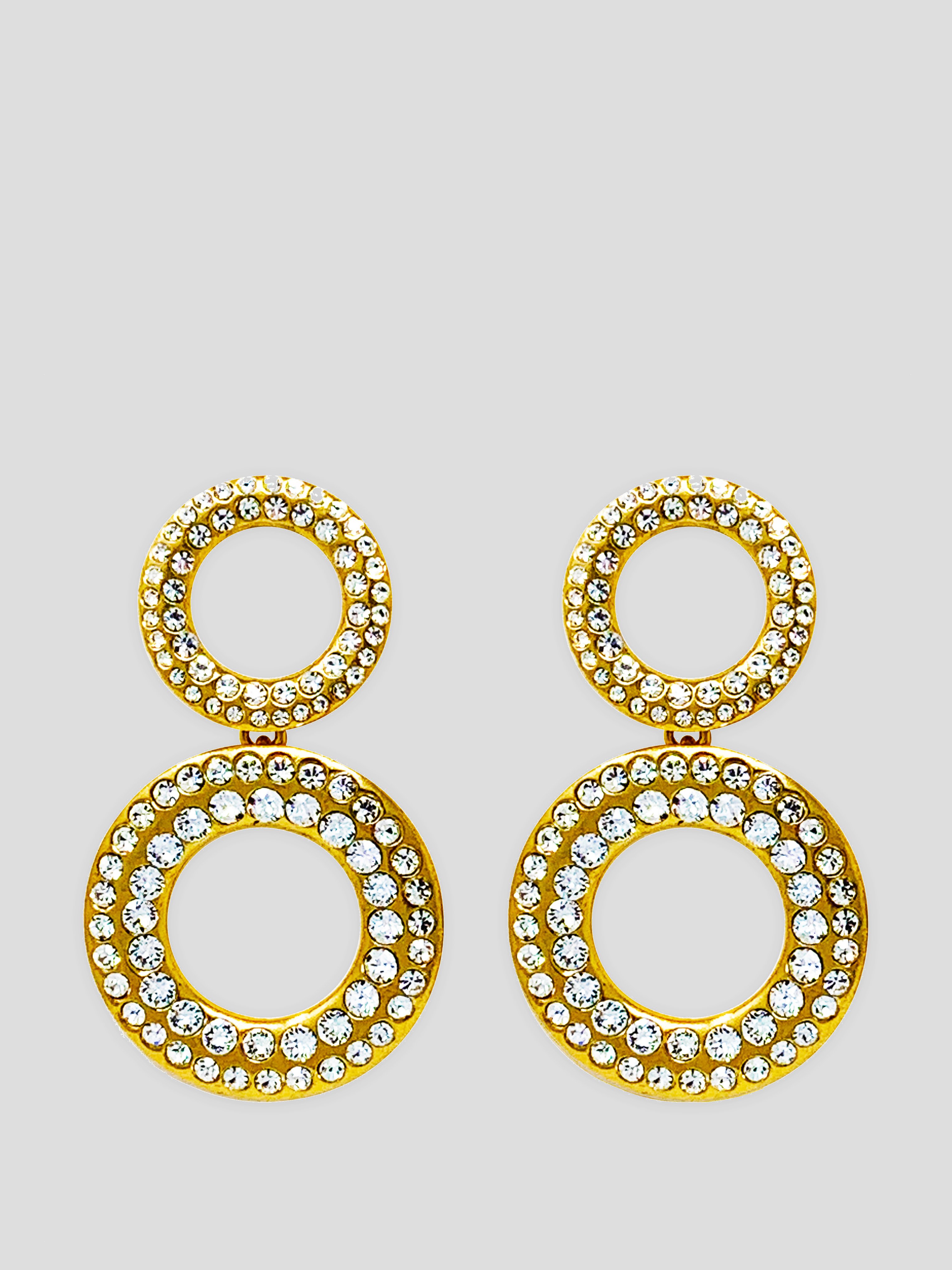 Image of Tosca Crystal Earrings