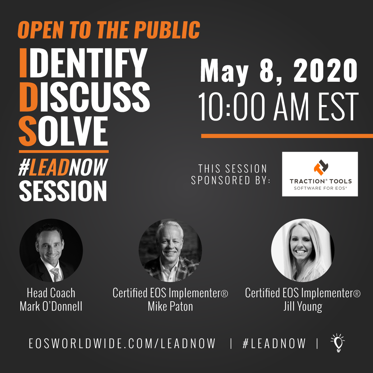 May 8th - Public IDS Session 