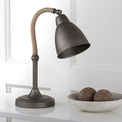 Nari 19.5-Inch H Table Lamp Dark Grey