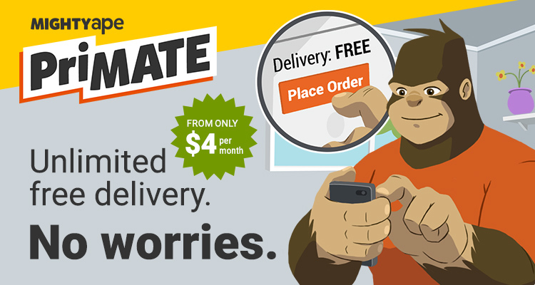 Get unlimited FREE delivery from just $4 per month + EXCLUSIVE DEALS!