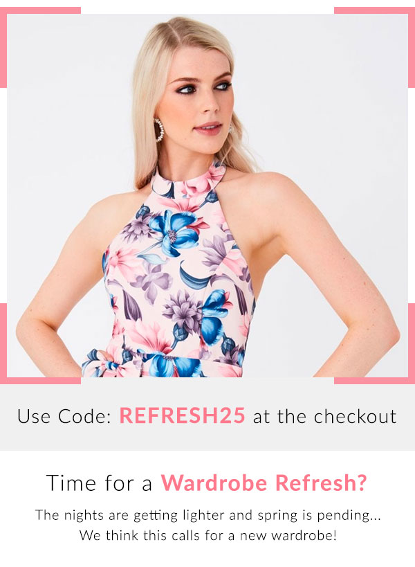 time for a wardrobe refresh use code refresh25