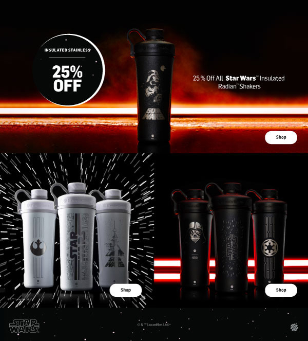 Star Wars Insulated Stainless Steel 25% Off