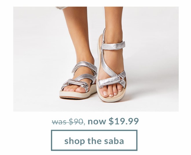 Shop the Saba! Now $19.99