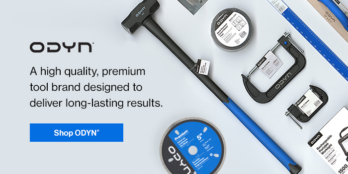 ODYN? A High quality, premium tool brand designed to deliver long-lasting results. shop ODYN?.
