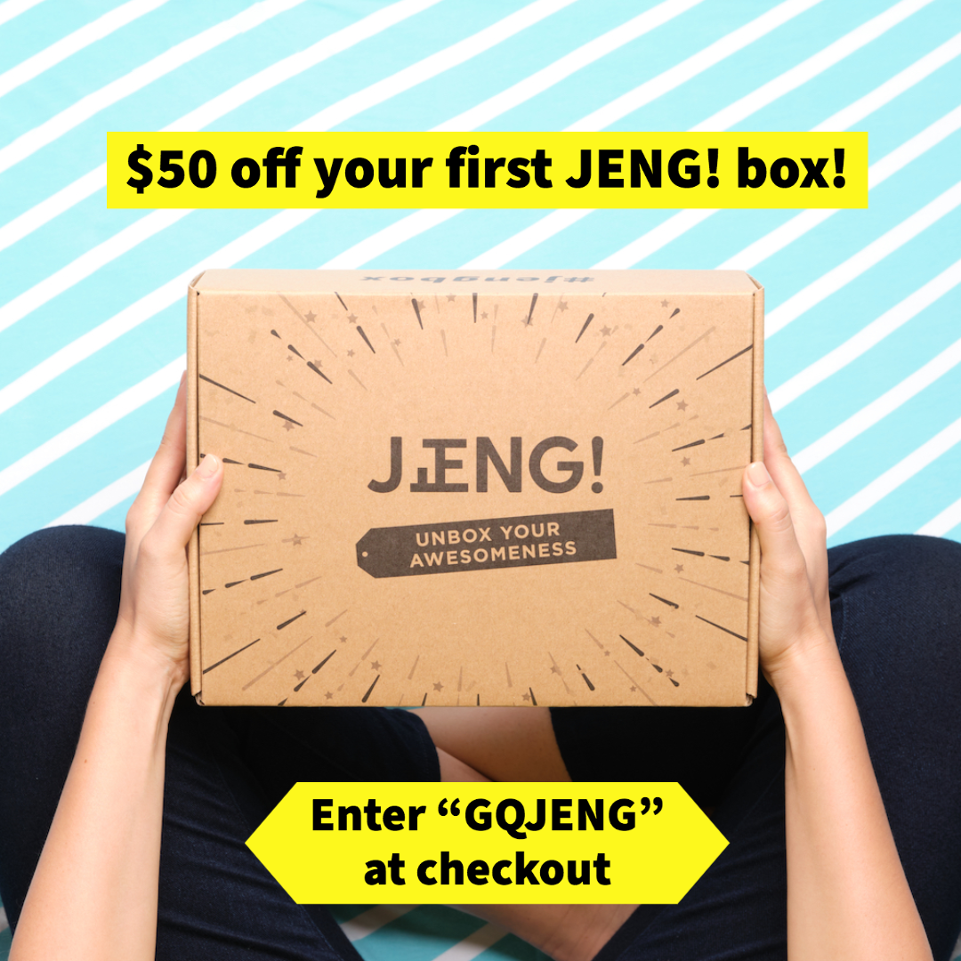 JENG! Free local shipping when you buy three boxes or more