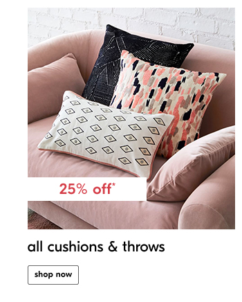 cushions & throws